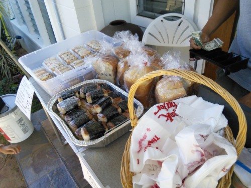 Homemade food for sale at Mini-Bazaar 2015